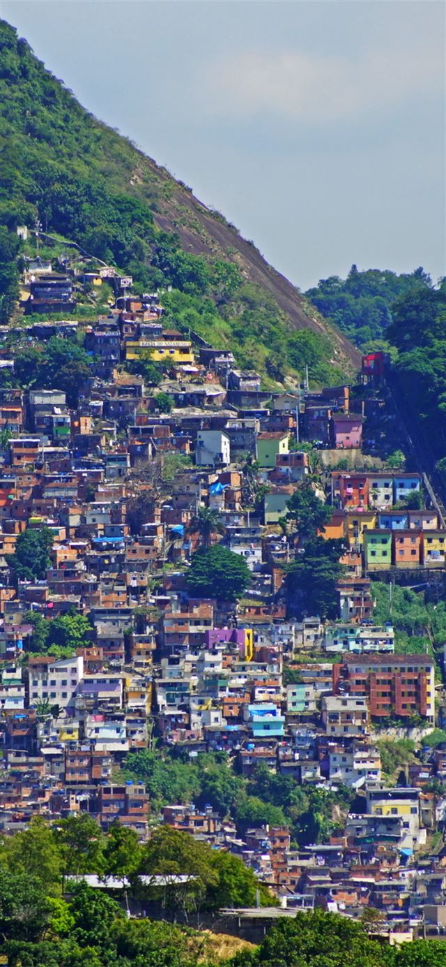 1125x2436 brazil rio de janeiro houses Samsung Galaxy Note 9... - rio de janeiro iPhone X Wallpaper