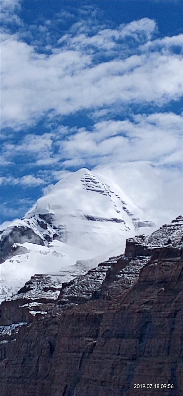 1125x2436 Lake Manasarovar - tibet iPhone X Wallpaper