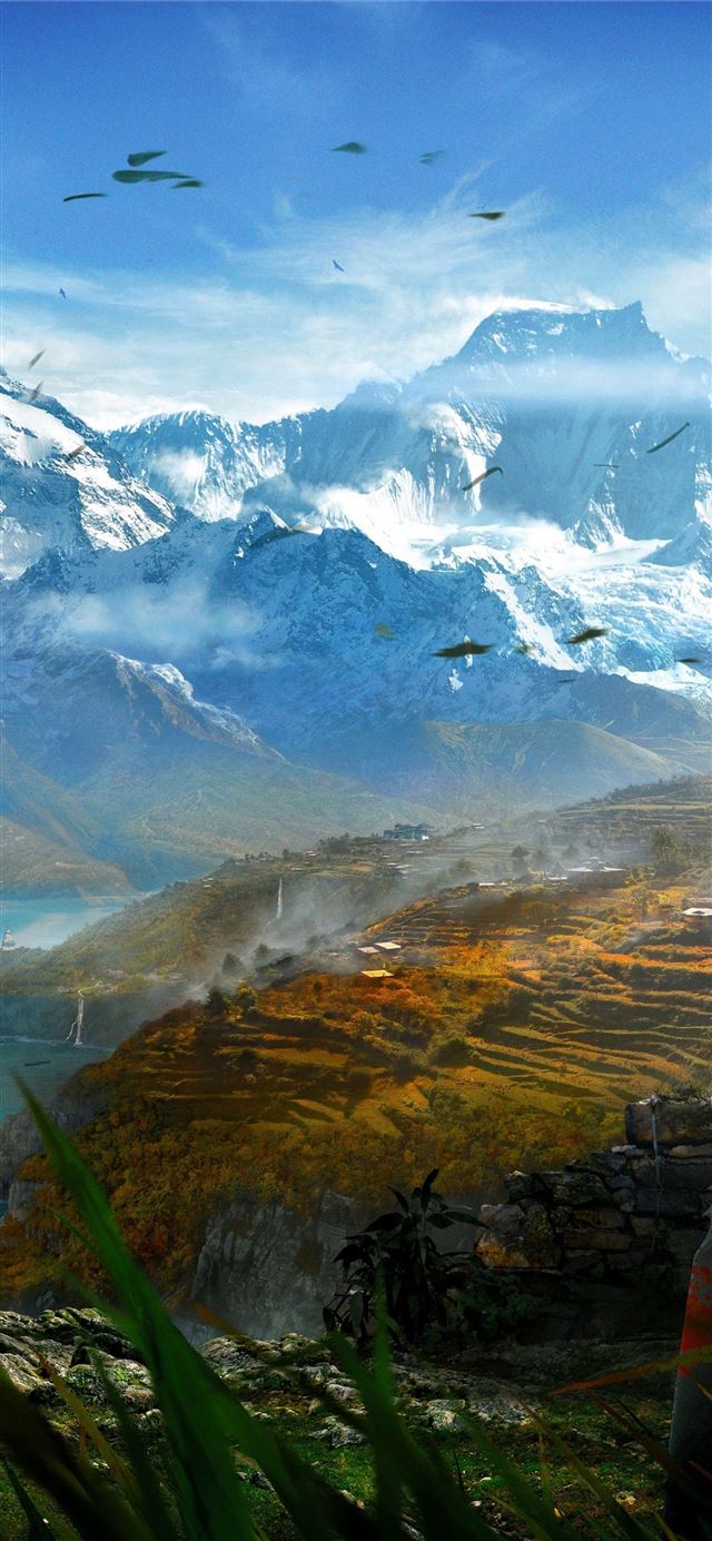 1125x2436 The Himalayas - the himalayas iPhone X Wallpaper