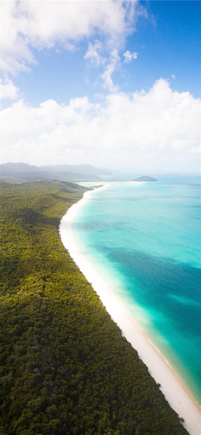 1125x2436 Whitehaven Beach - australia iPhone X Wallpaper