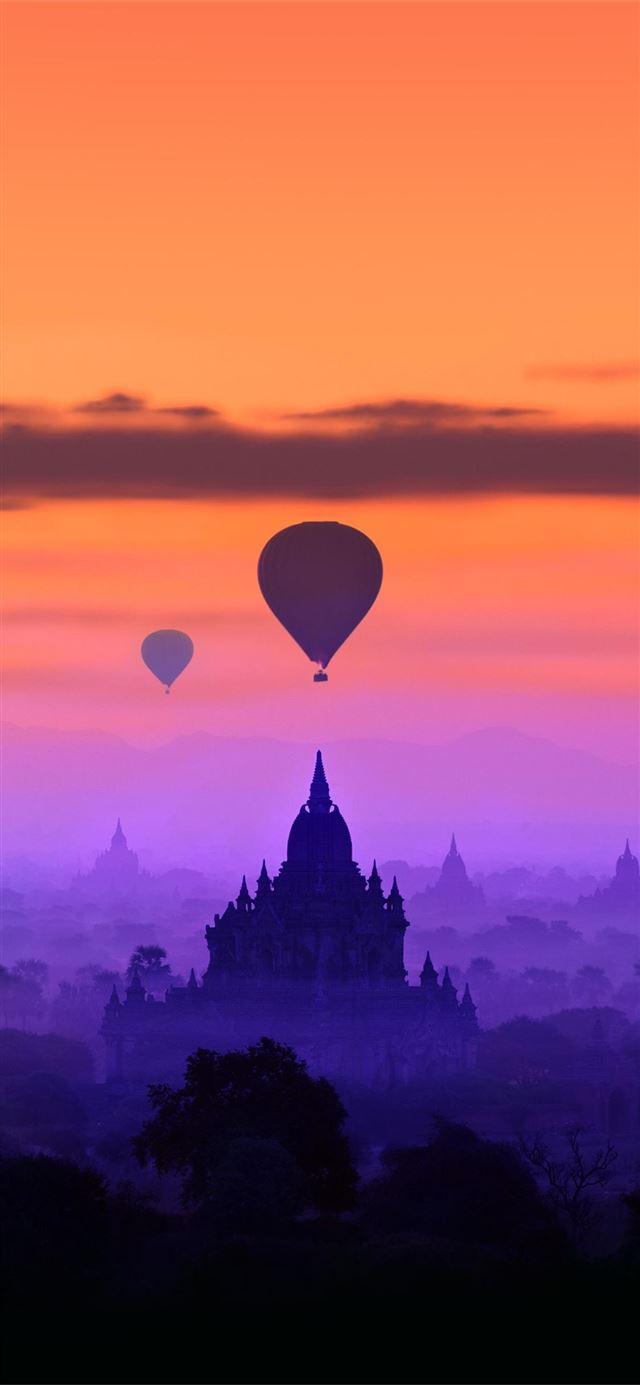 1125x2436 Bagan Cave - myanmar iPhone X Wallpaper