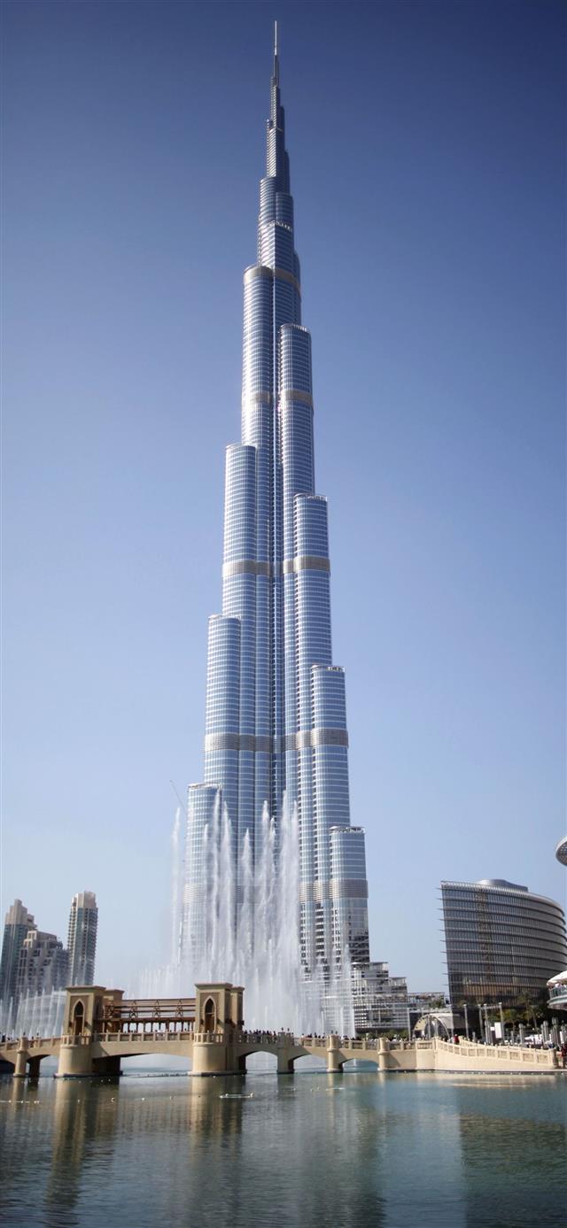 1125x2436 Burj Khalifa 36 Burj Dubai HD - 100 most beautiful places to visit iPhone X Wallpaper