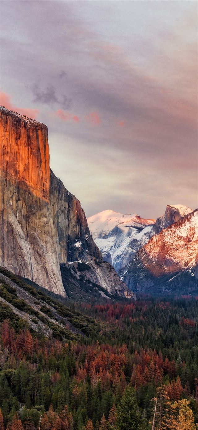 1125x2436 Yosemite Valley - california iPhone X Wallpaper
