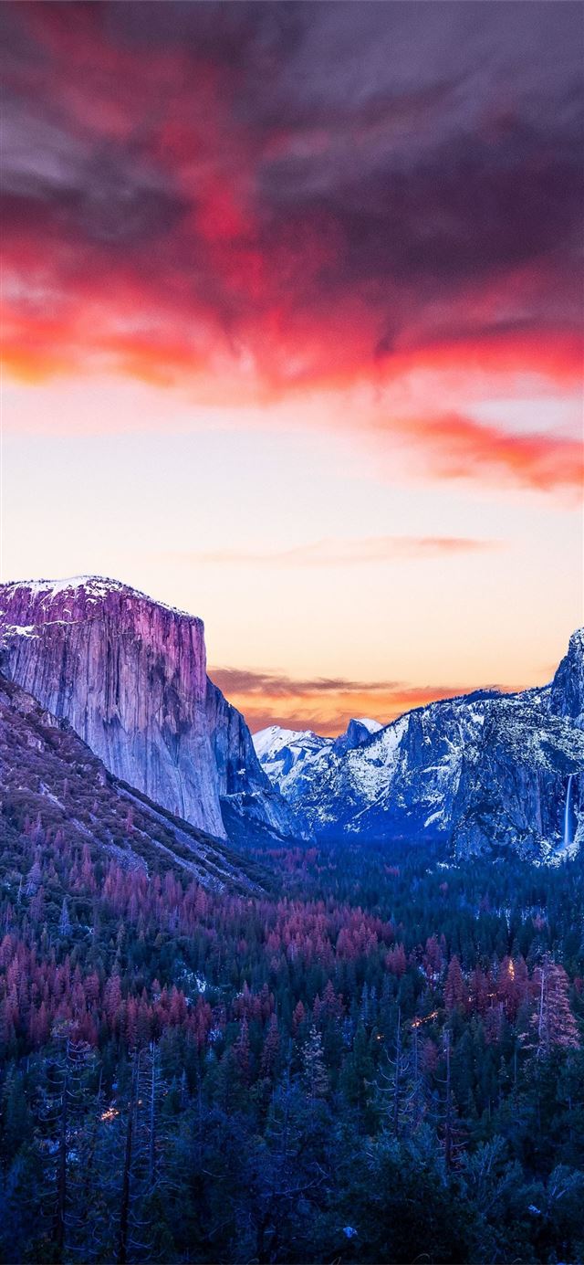 1125x2436 Yosemite Valley - california iPhone X Wallpaper