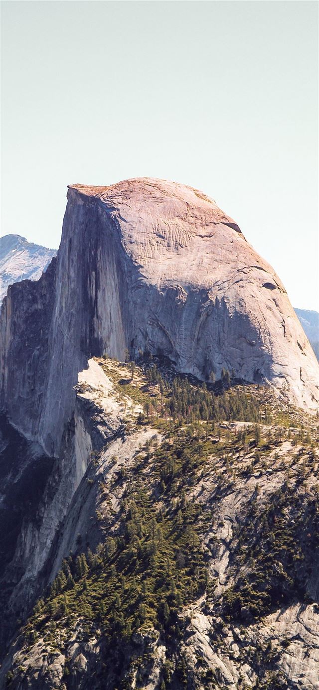 1125x2436 Half Dome Yosemite valley national park nature  - california iPhone X Wallpaper