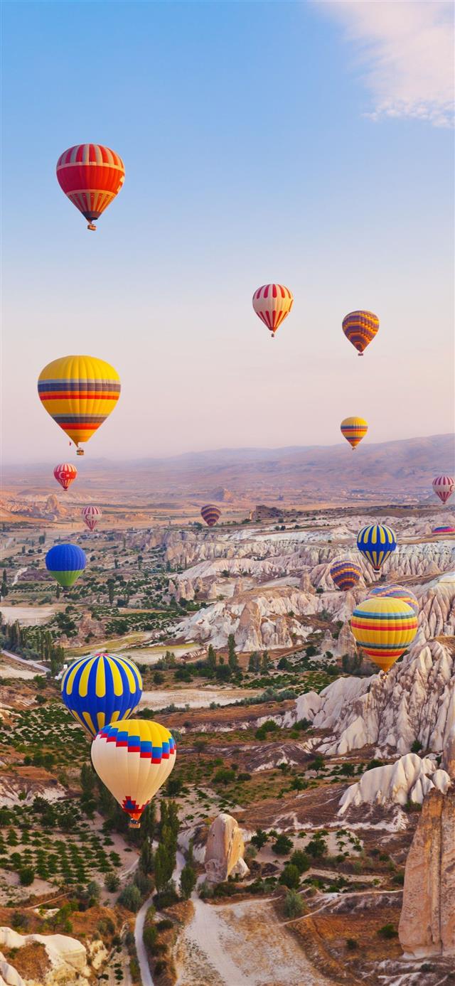 1125x2436 Cappadocia Hot Air Balloon Ride Bucket List Balloo... - central turkey iPhone X Wallpaper