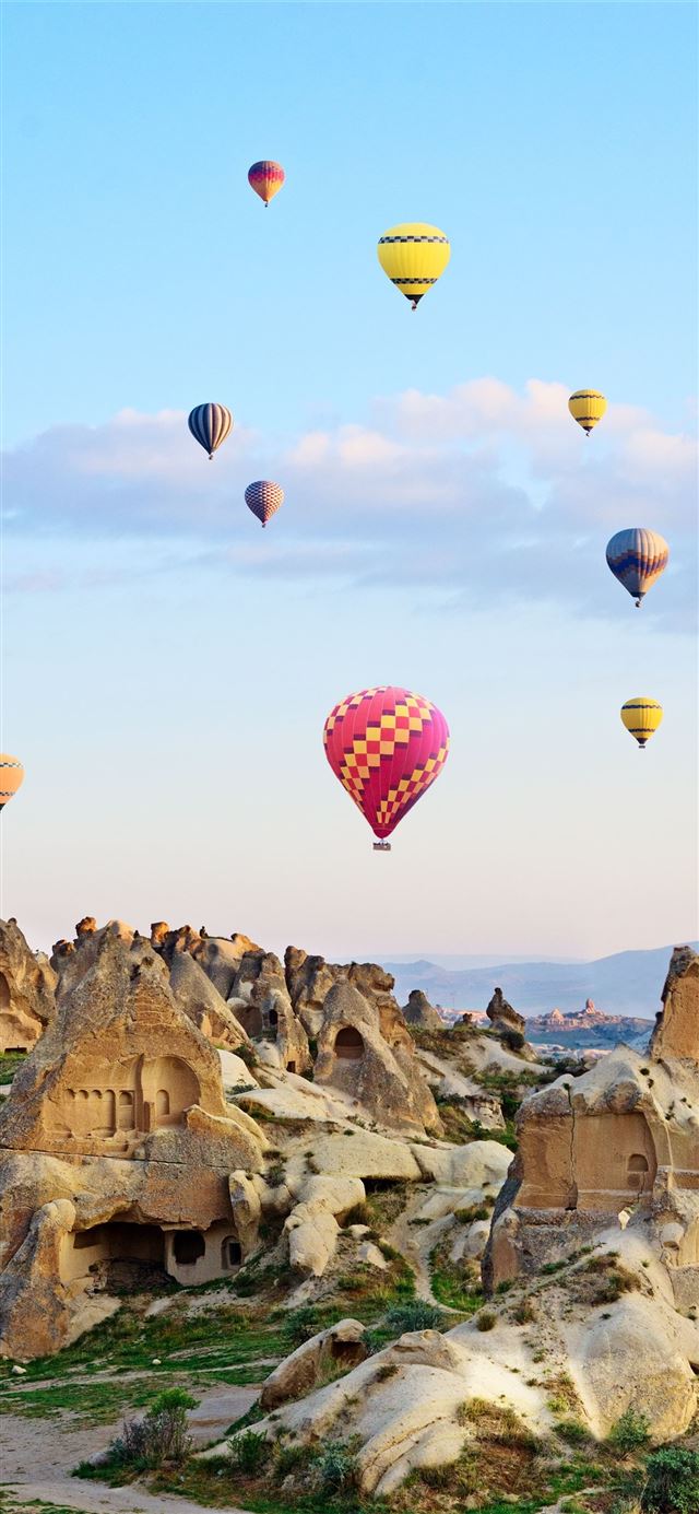 1125x2436 Cappadocia - central turkey iPhone X Wallpaper