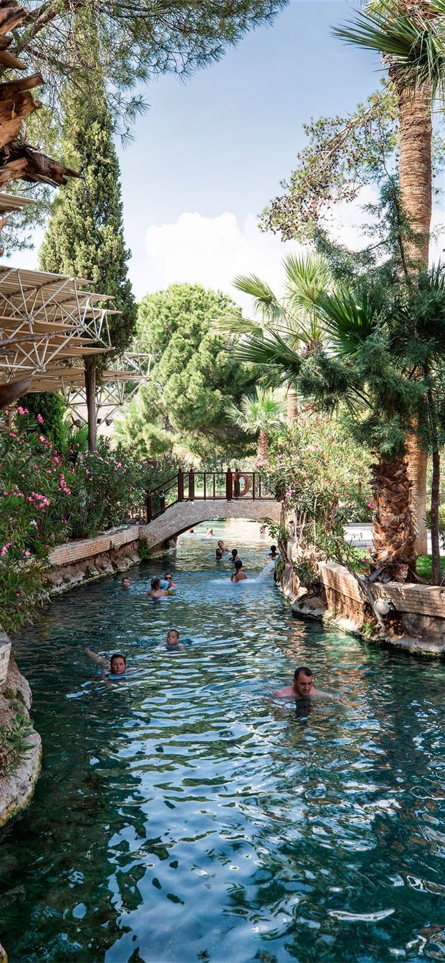 1125x2436 Pamukkale Thermal Pools - pamukkale thermal pools iPhone X Wallpaper