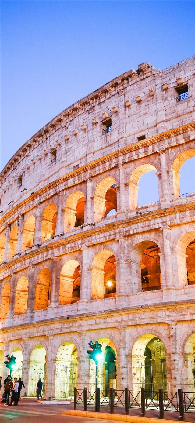 1125x2436 Colosseum of Rome - italy iPhone X Wallpaper