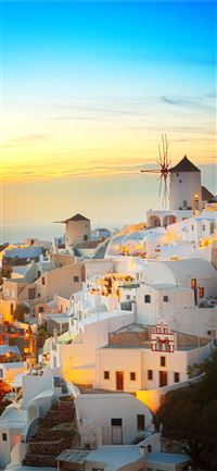 The Best Places to Watch the Sunset in Santorini wallpaper