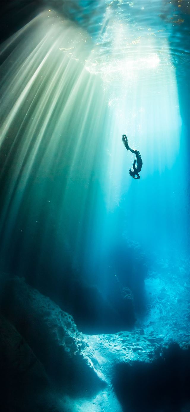1125x2436 Great Blue Hole - great blue hole iPhone X Wallpaper