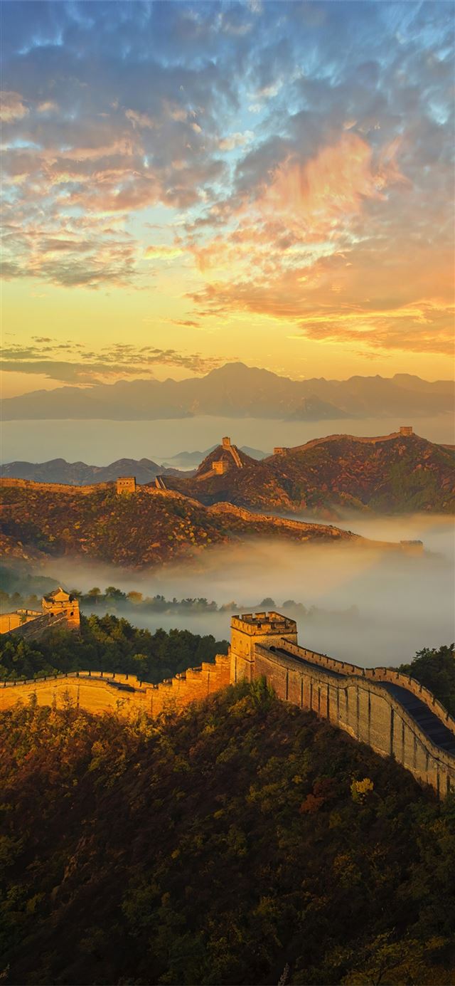 1125x2436 Great Wall Of China 4k Samsung Galaxy Note 9 8 S9 ... - great wall of china iPhone X Wallpaper
