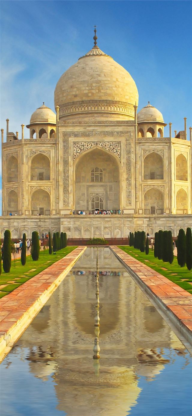 1125x2436 Man Made Taj Mahal ID 783015 Mobile Abyss - india iPhone X Wallpaper