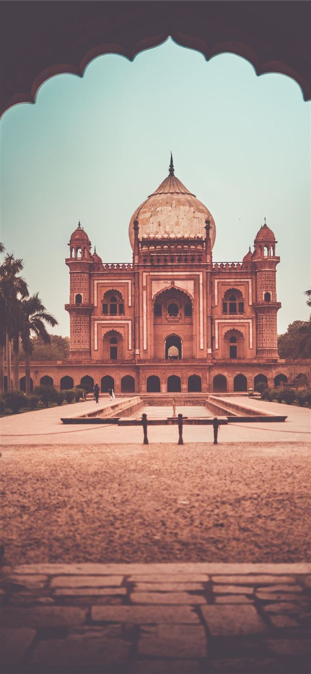 1125x2436 beautiful taj mahal Architecture HD - india iPhone X Wallpaper