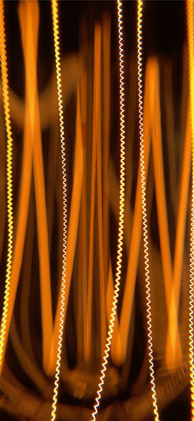 1125x2436 neon lights illustration - light iPhone X Wallpaper