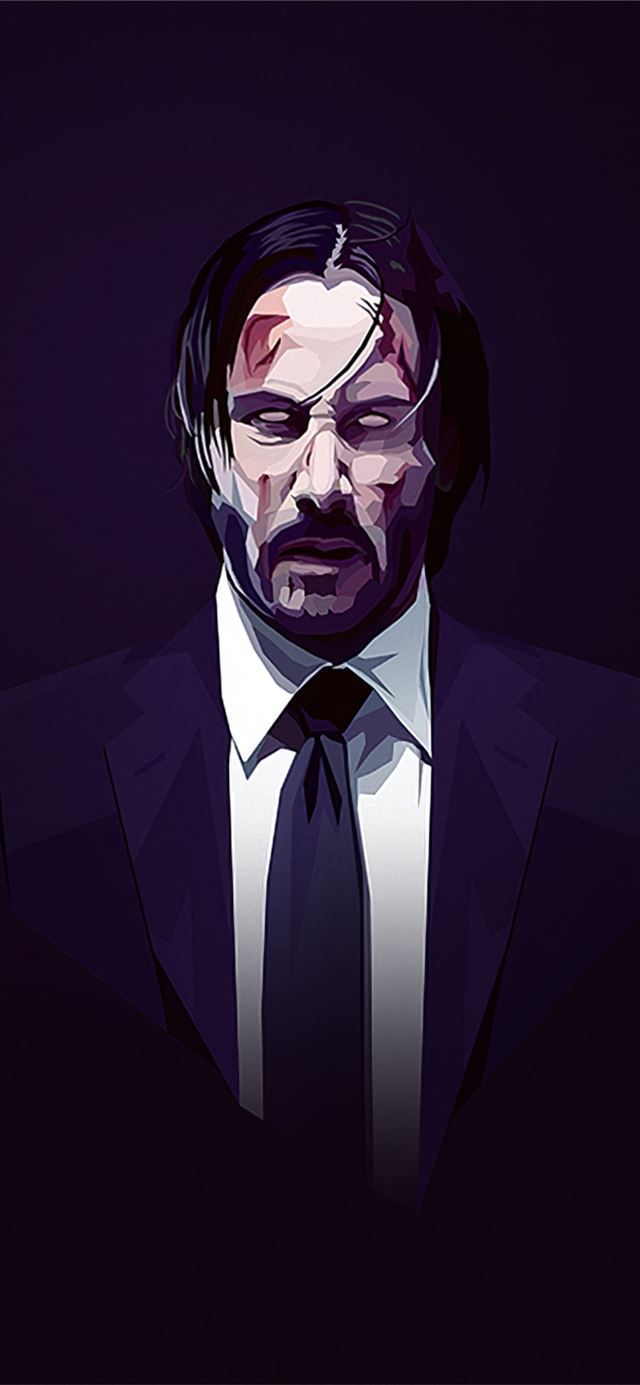 1125x2436 john wick new artwork - john wick iPhone X Wallpaper
