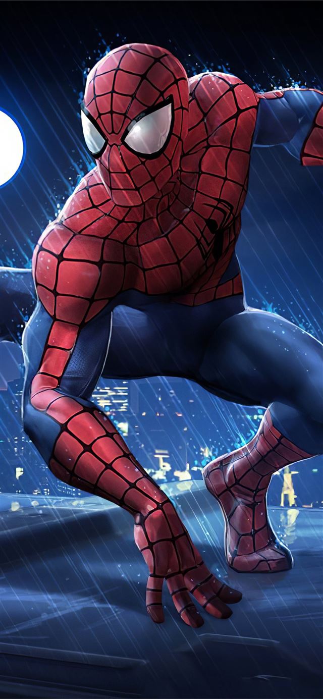 1125x2436 spider man contest of champions -  iPhone X Wallpaper