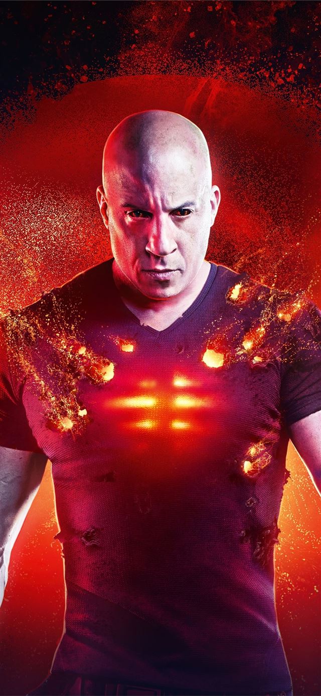 1125x2436 bloodshot movie 5k -  iPhone X Wallpaper