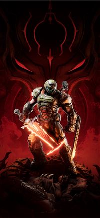 doom eternal 5k game wallpaper