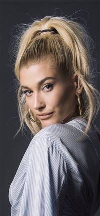hailey baldwin blonde hairs 4k wallpaper