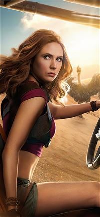 karen gillian in jumanji the next level wallpaper