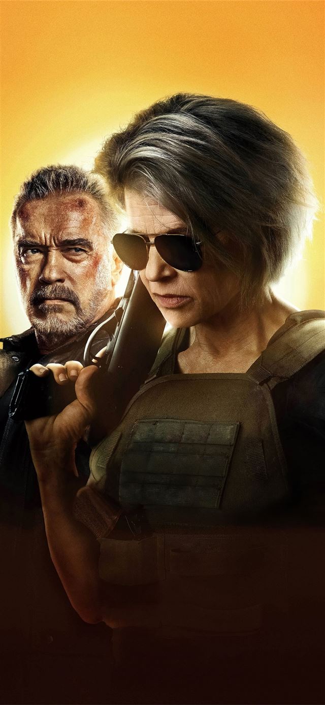 1125x2436 terminator dark fate 4k - 2019 movies iPhone X Wallpaper