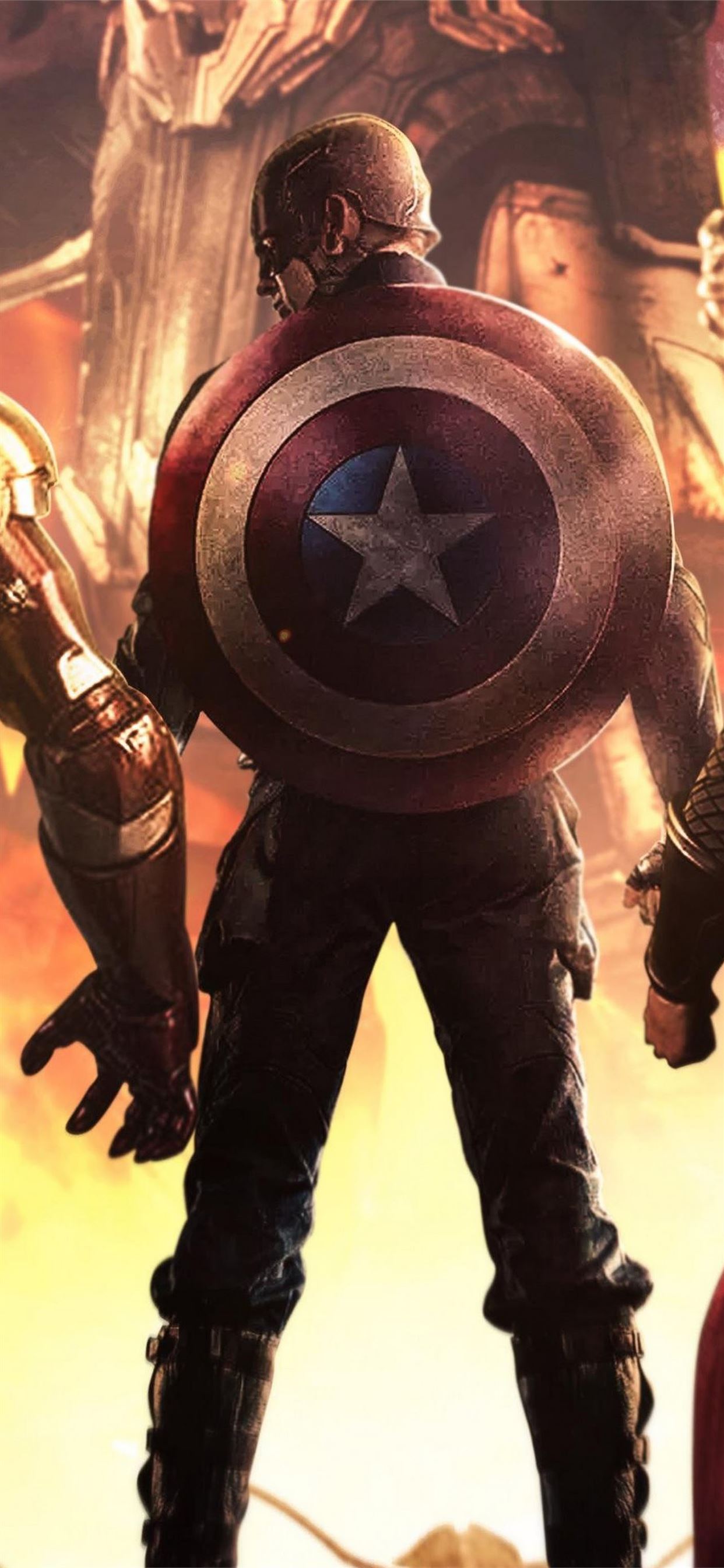 Iron Man Thor Captain America Endgame iPhone Wallpapers Free Download