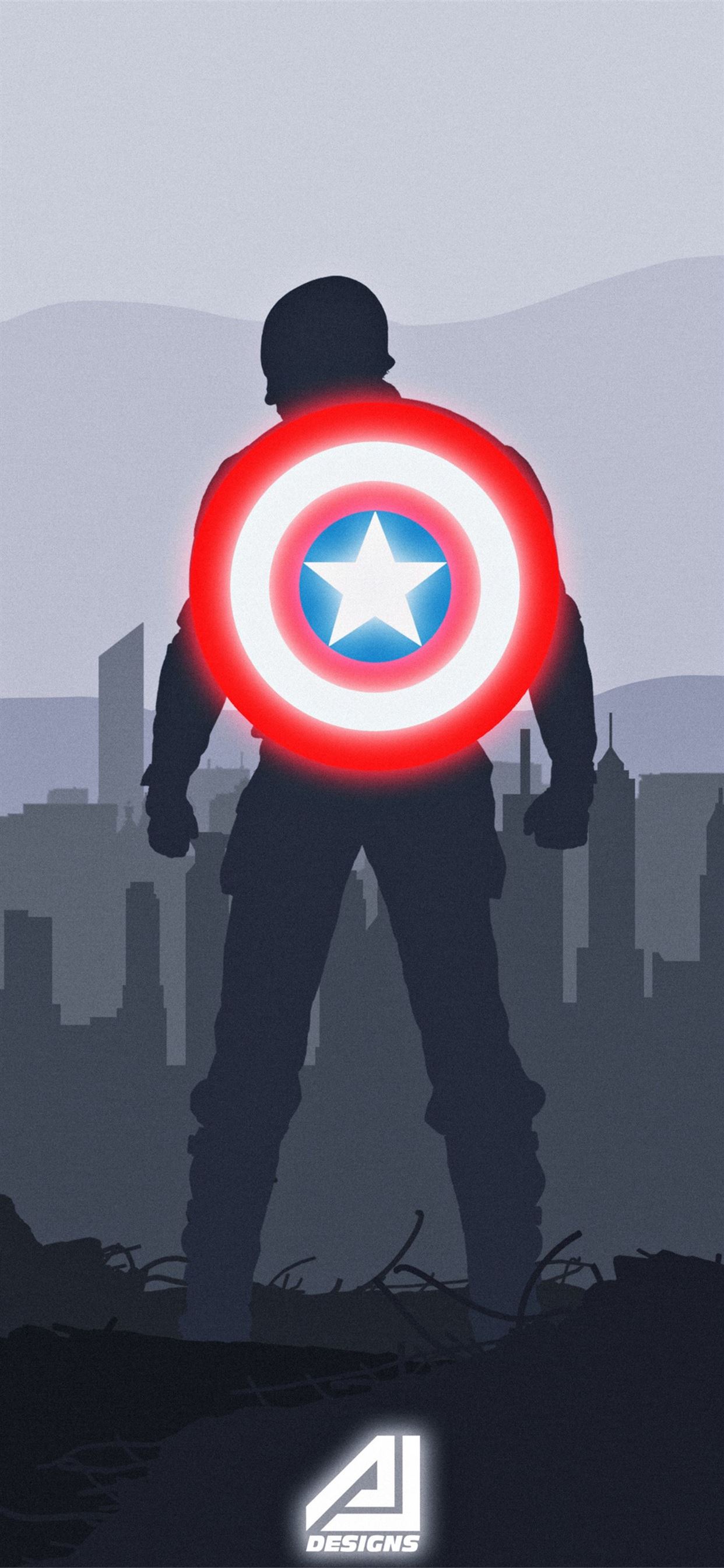 Captain America Shield HD 4K Wallpaper #6.2726