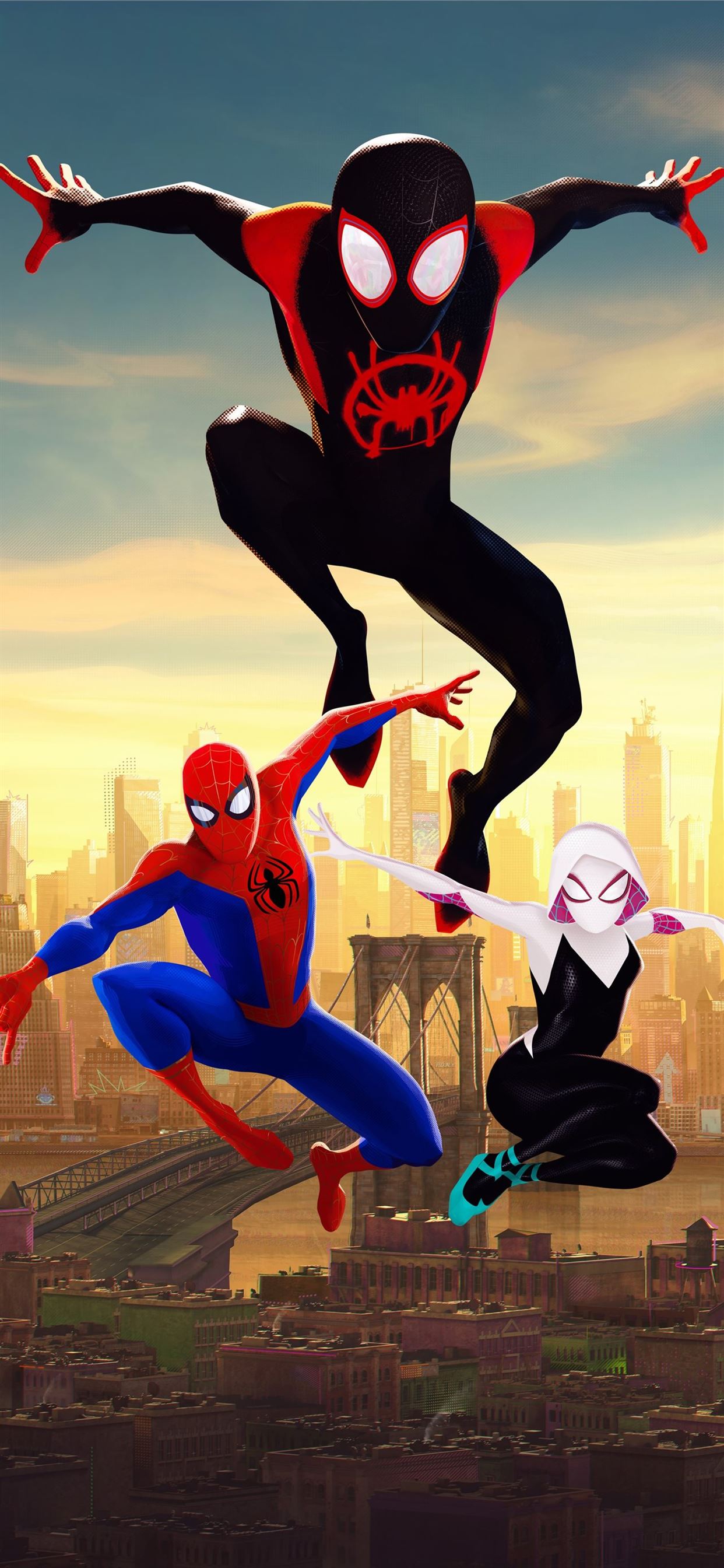 Spider Man Into The Spider Verse iPhone Wallpapers Free Download