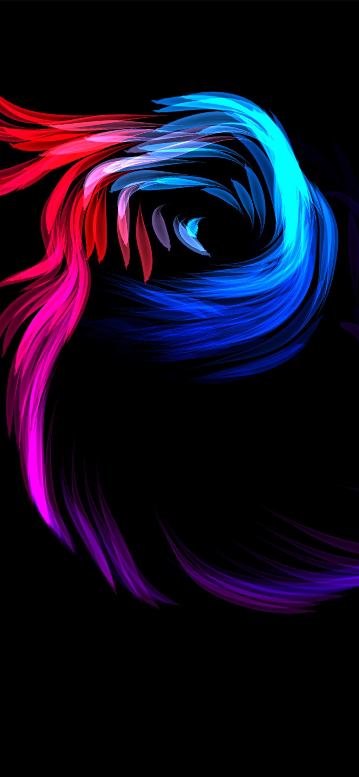 Download Embroidered Rainbow Thumbprint 1440p AMOLED Background  Wallpapers com