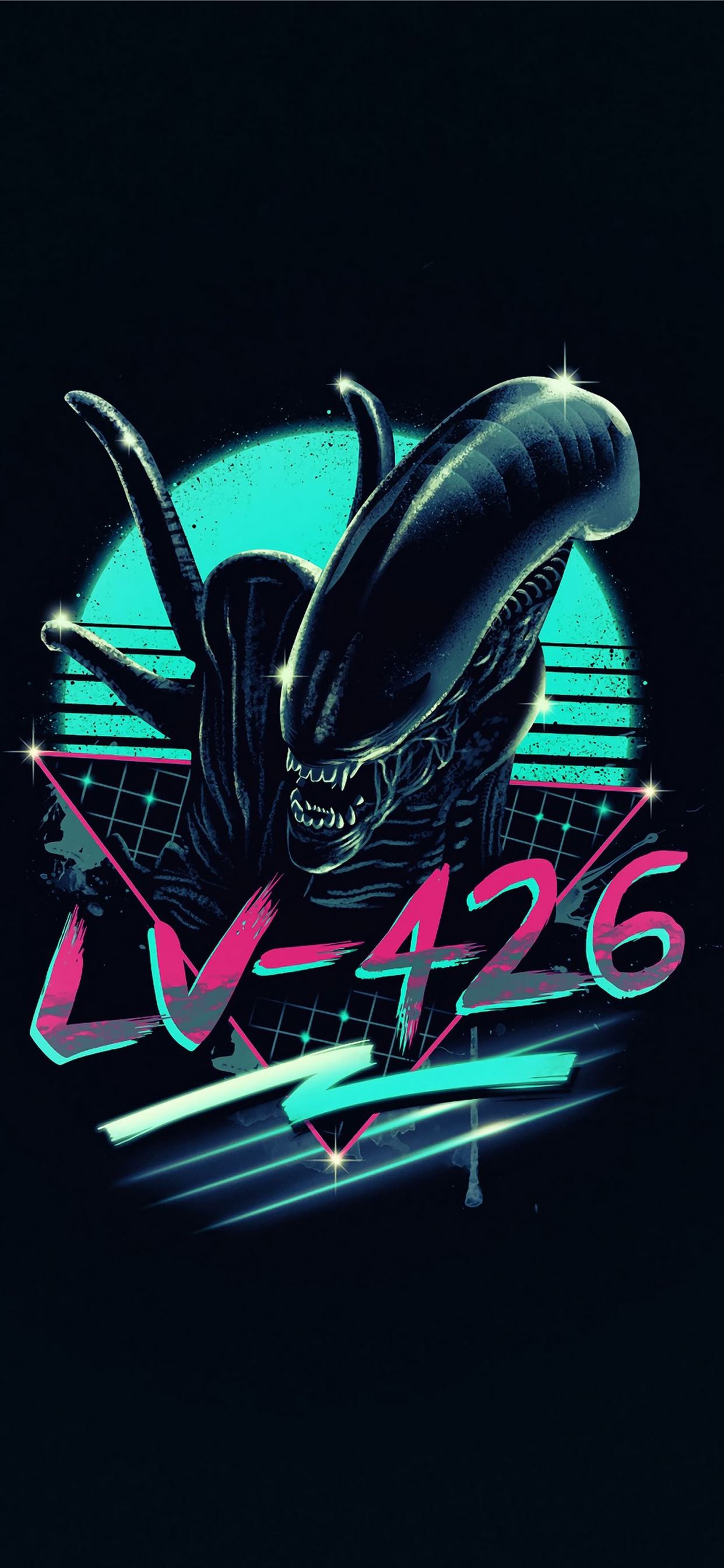 Minimalist Alien Xenomorph Sci fi 4k Dell S2716dg ... iPhone Wallpapers  Free Download