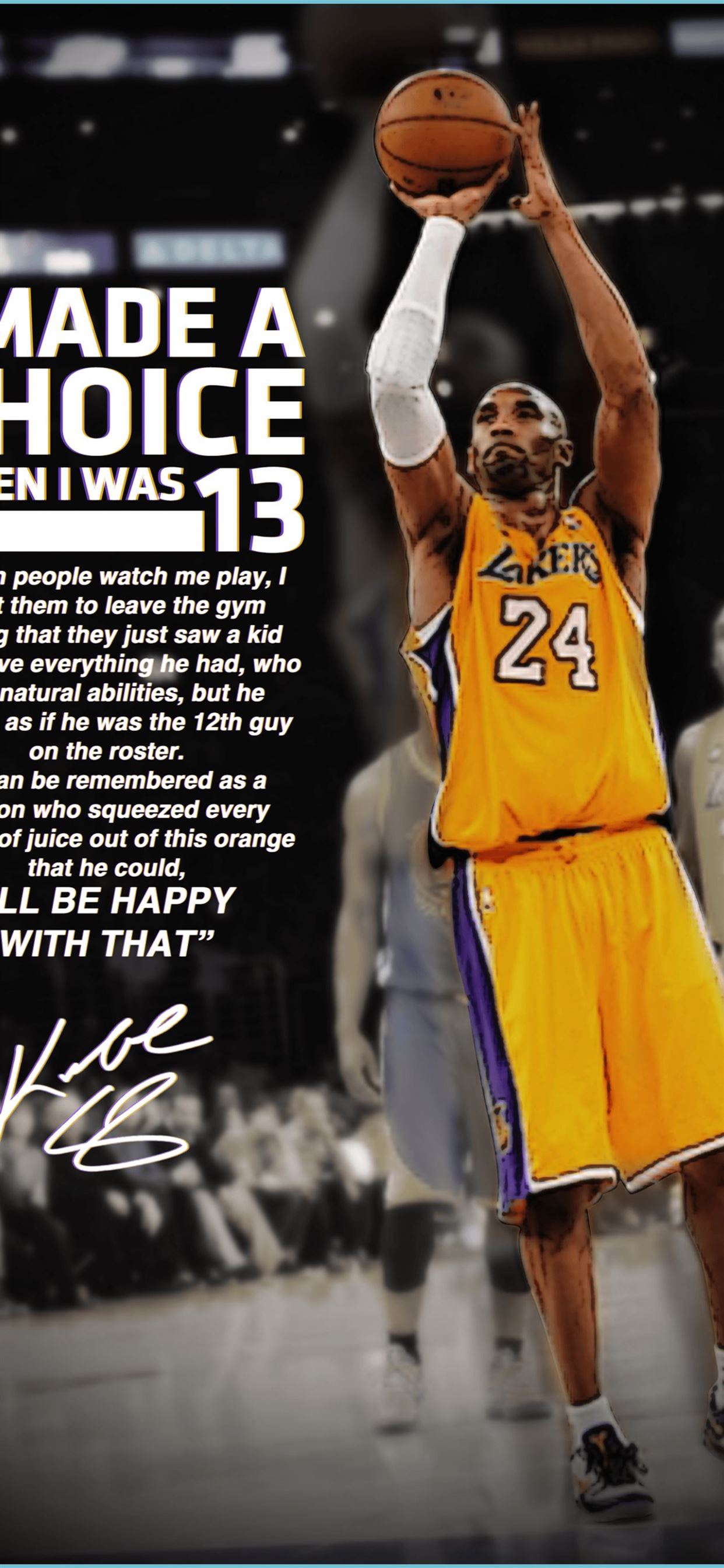 Cool kobe bryant anime wallpapers Poster basketball gift ideas for boy NBA   Best gifts your whole family