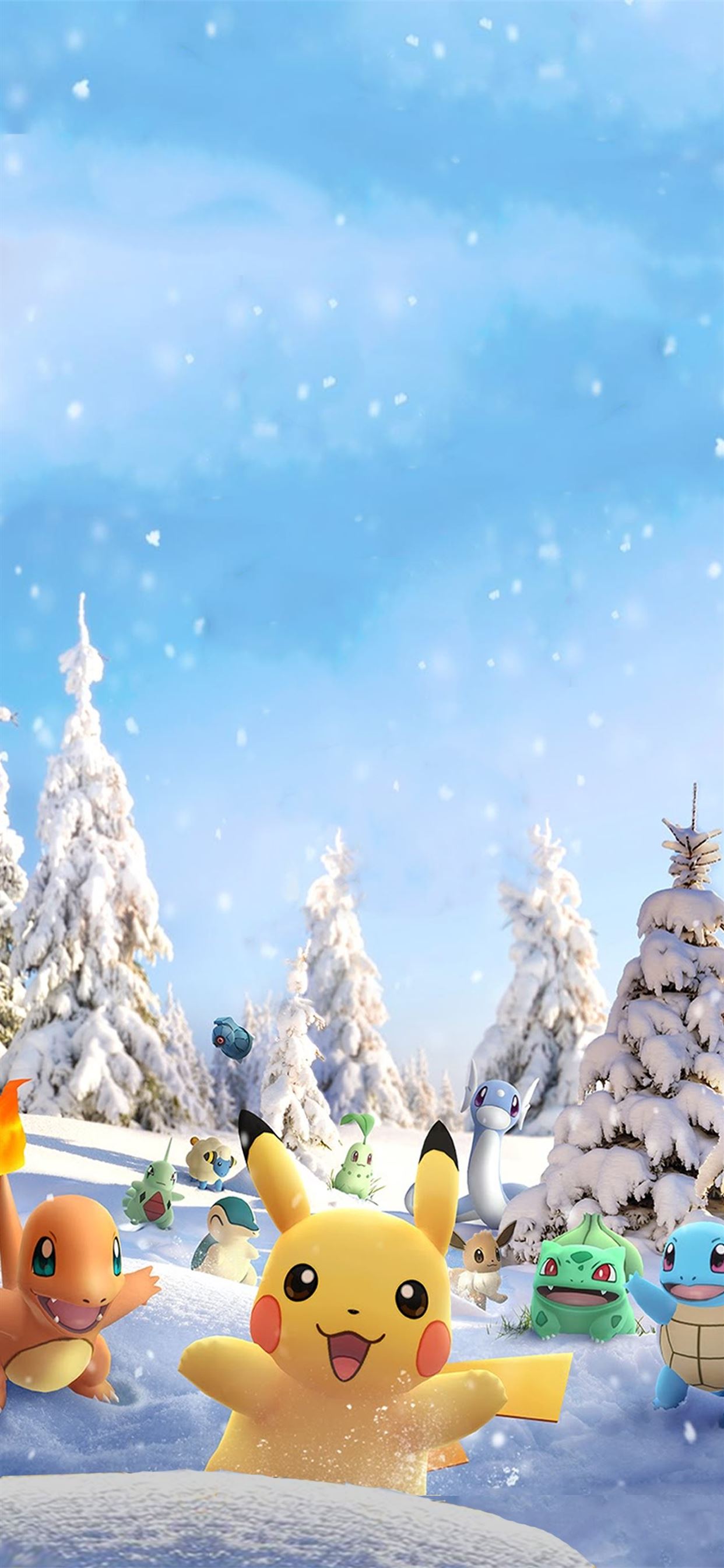 Chào đón mùa đông cùng với hình nền Pokemon Go miễn phí cho iPhone! Hãy click vào hình ảnh liên quan để tải về các hình nền Pikachu, Eevee và các loại Pokemon khác với màu sắc và phong cách đầy sáng tạo để trang trí cho chiếc điện thoại của bạn.