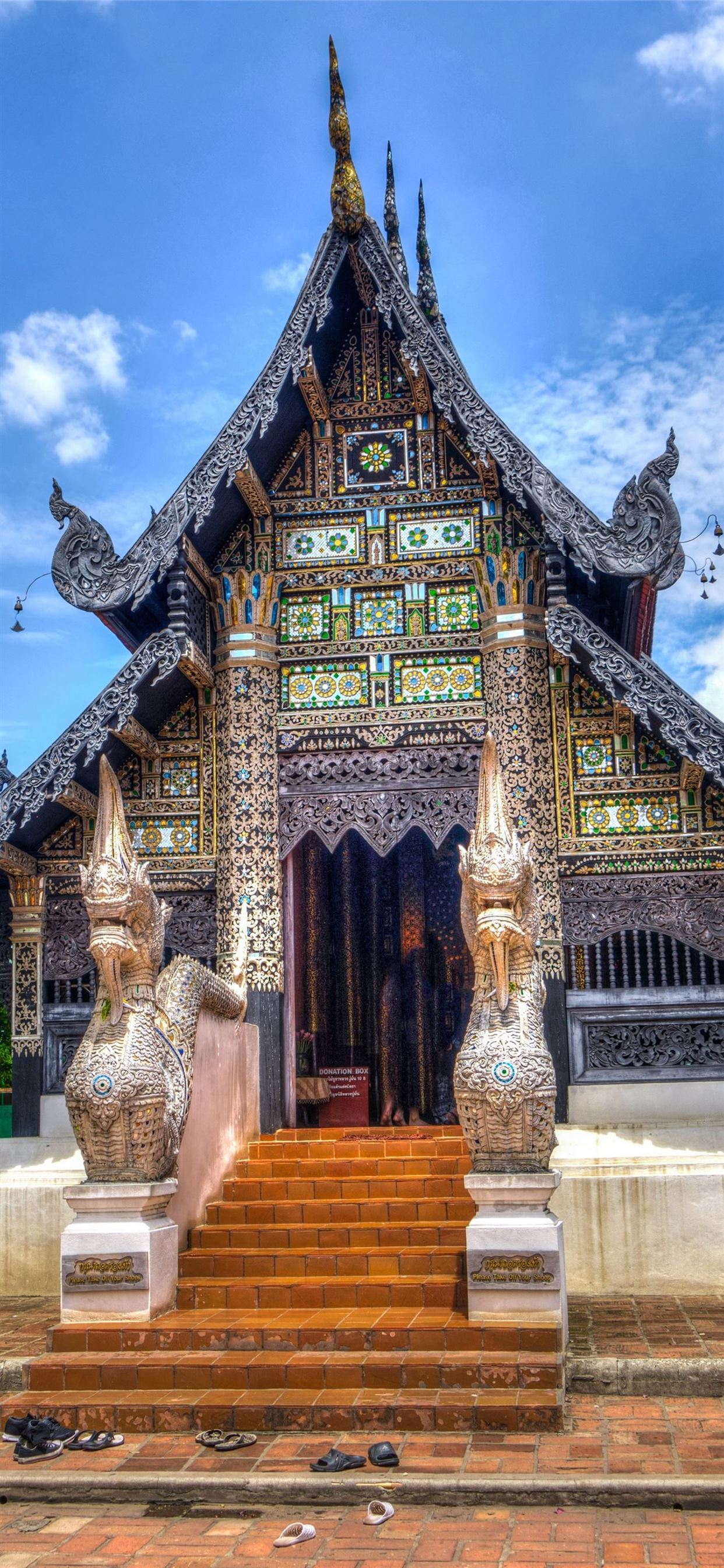 Thailand Temple Top Free Thailand Temple Backgroun... iPhone Wallpapers  Free Download