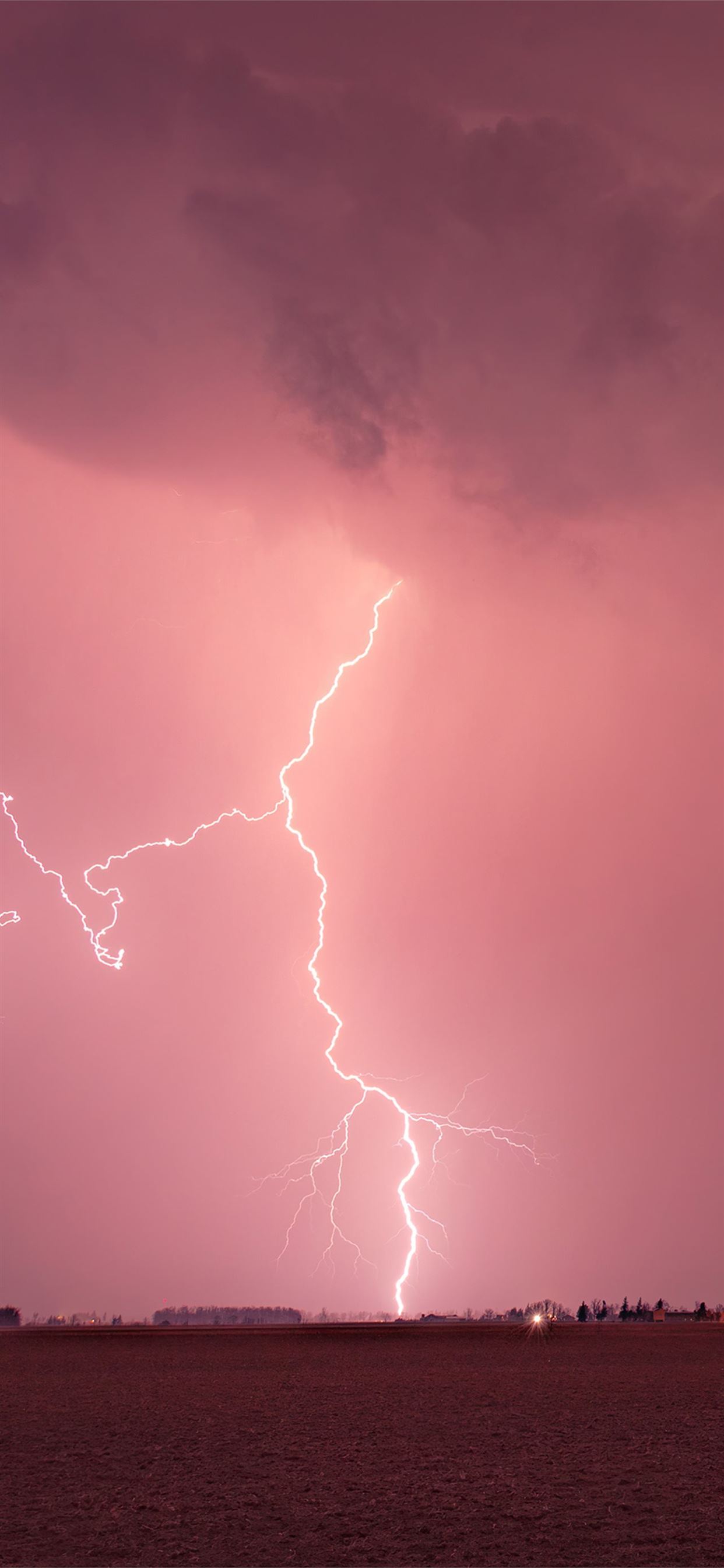 lightning nature strom 4k iPhone Wallpapers Free Download