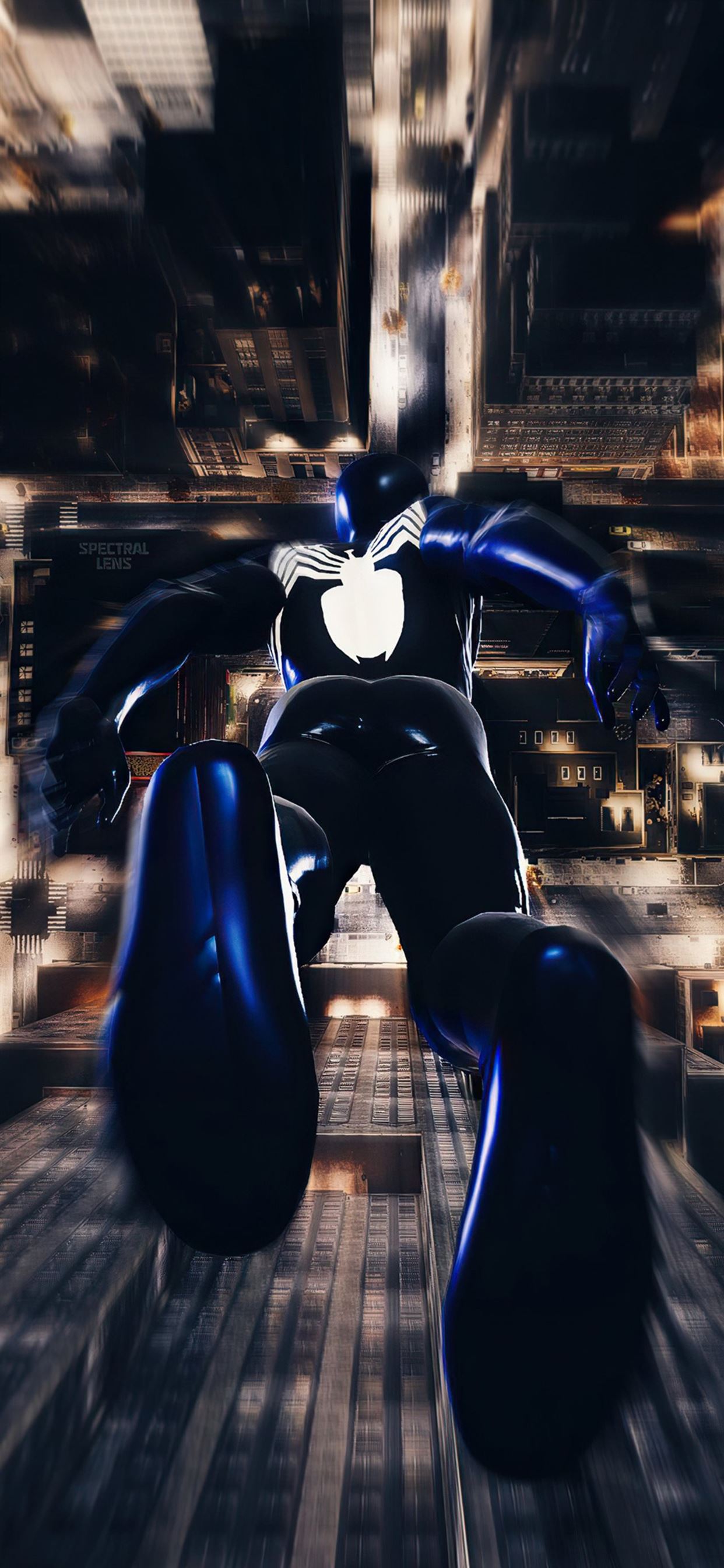SpiderMan Symbiote Suit Marvel Comics 4K wallpaper download