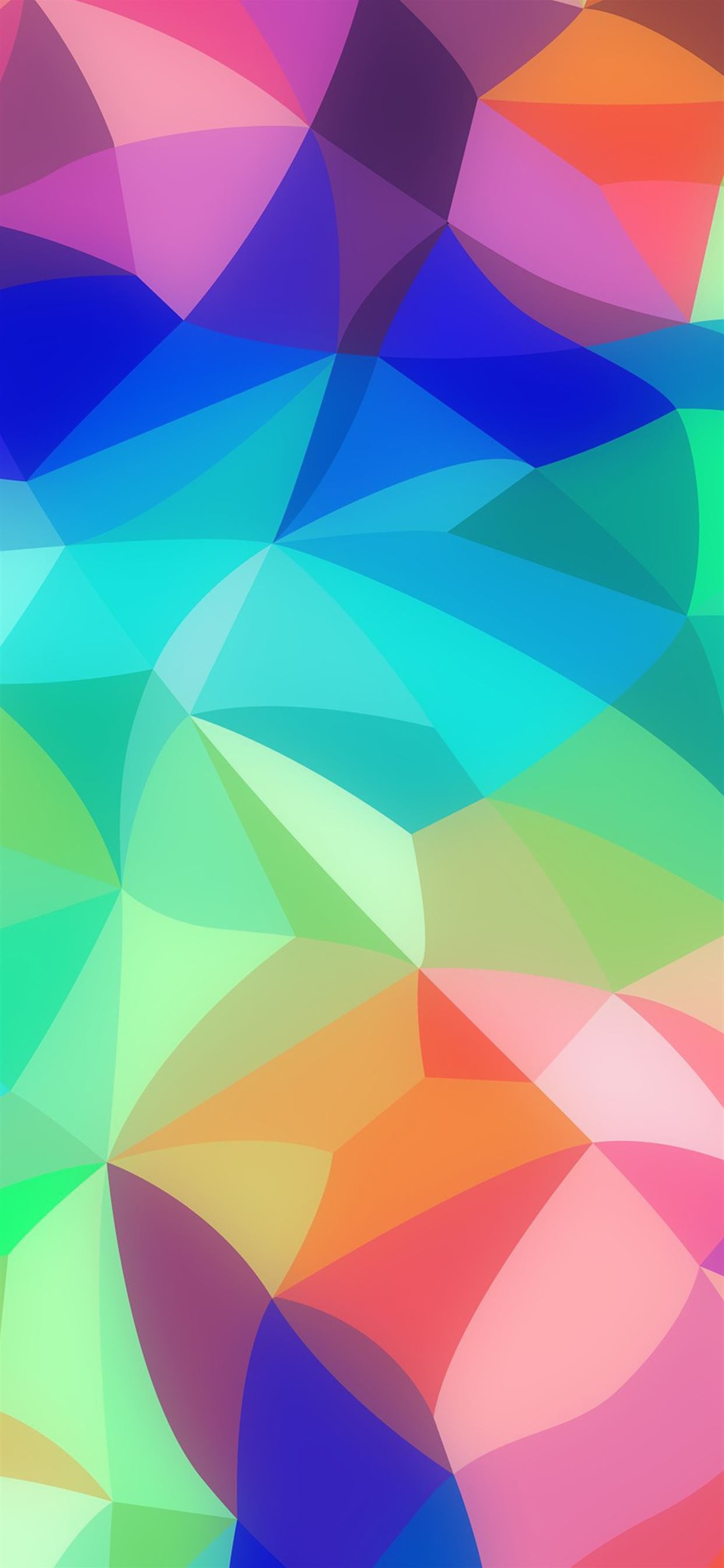 Rainbow abstract colors pastel pattern iPhone X Wallpapers