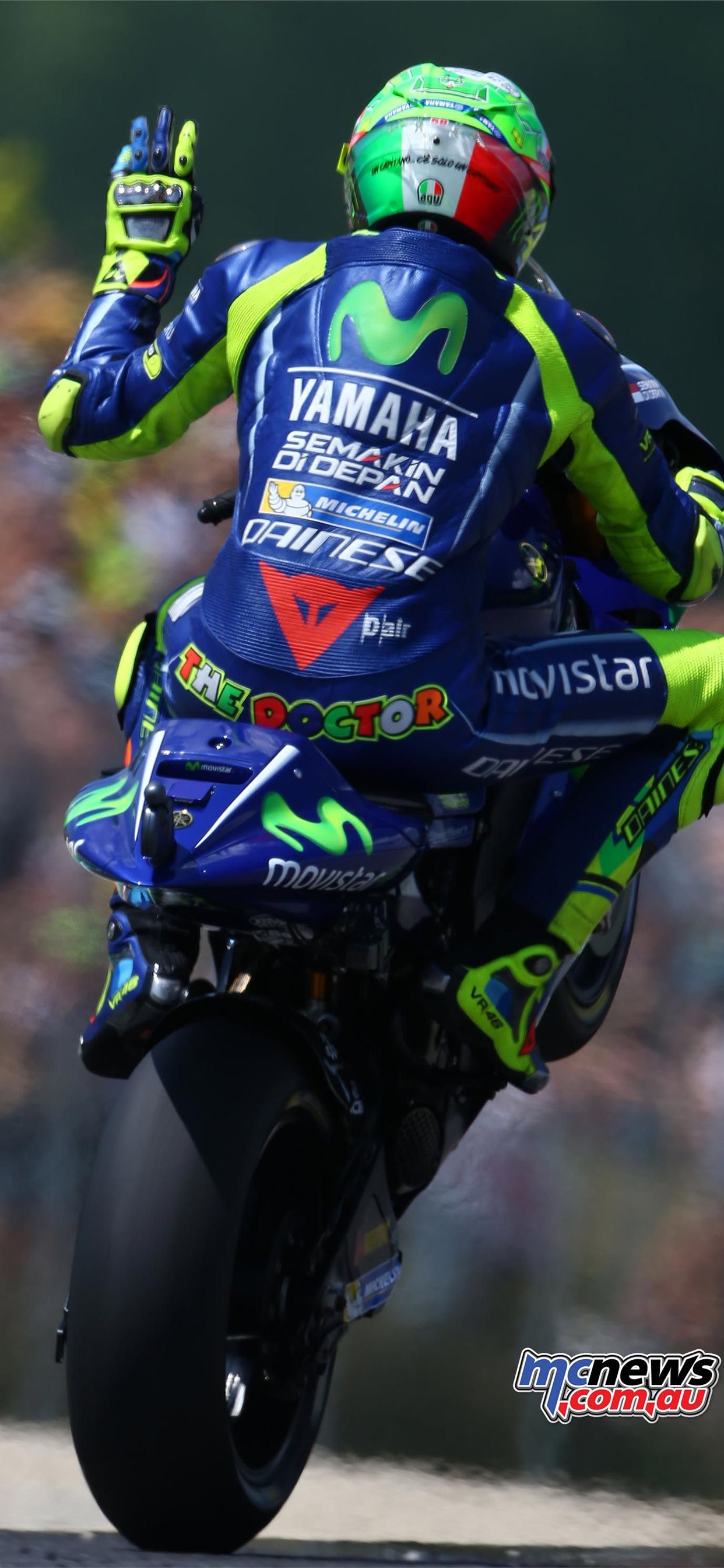 Valentino Rossi iPhone X Wallpapers Free Download