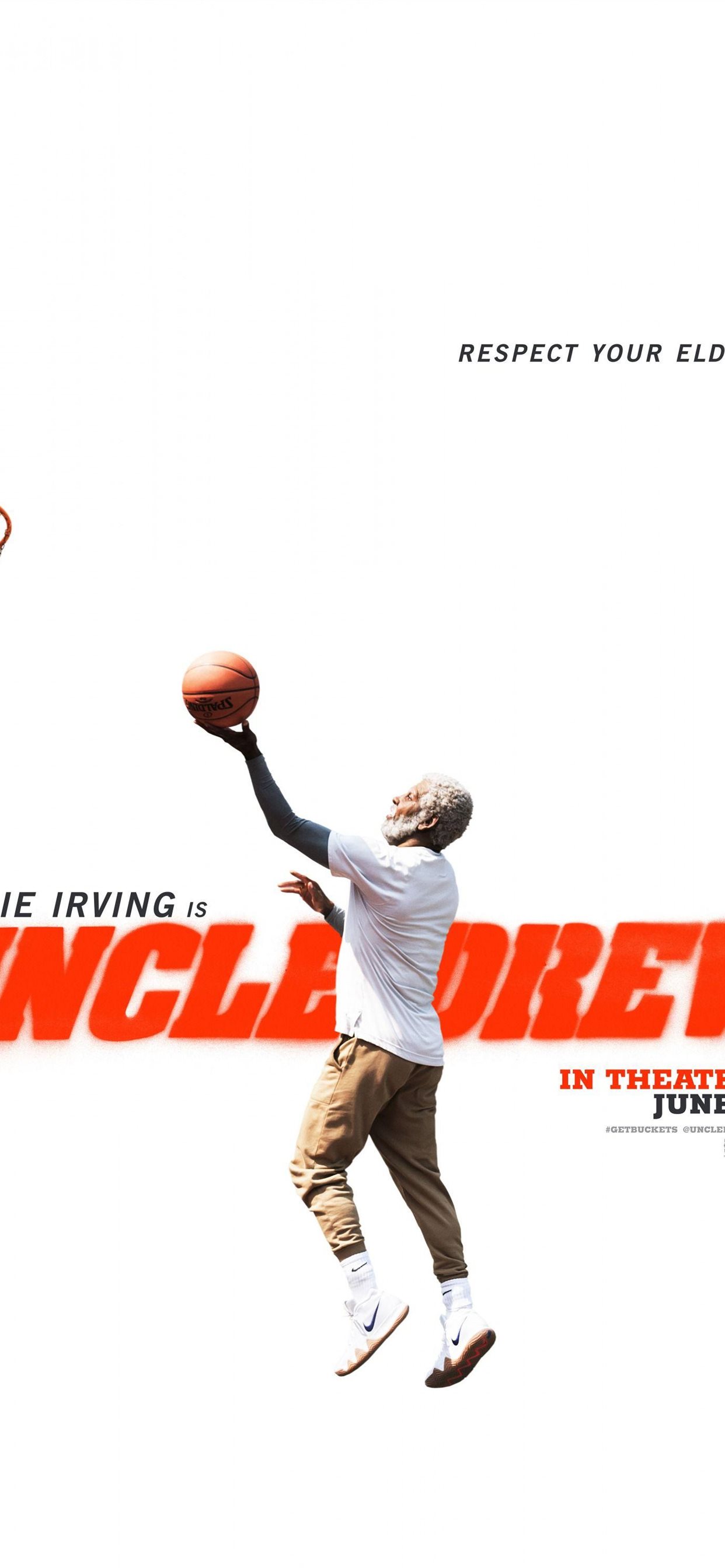 Uncle Drew iPhone Wallpaper  Nba wallpapers Kyrie irving Kyrie