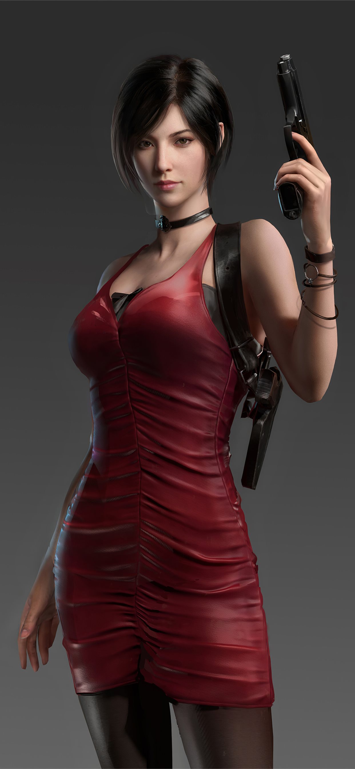 resident evil ada wong 4k iPhone X Wallpapers Free Download