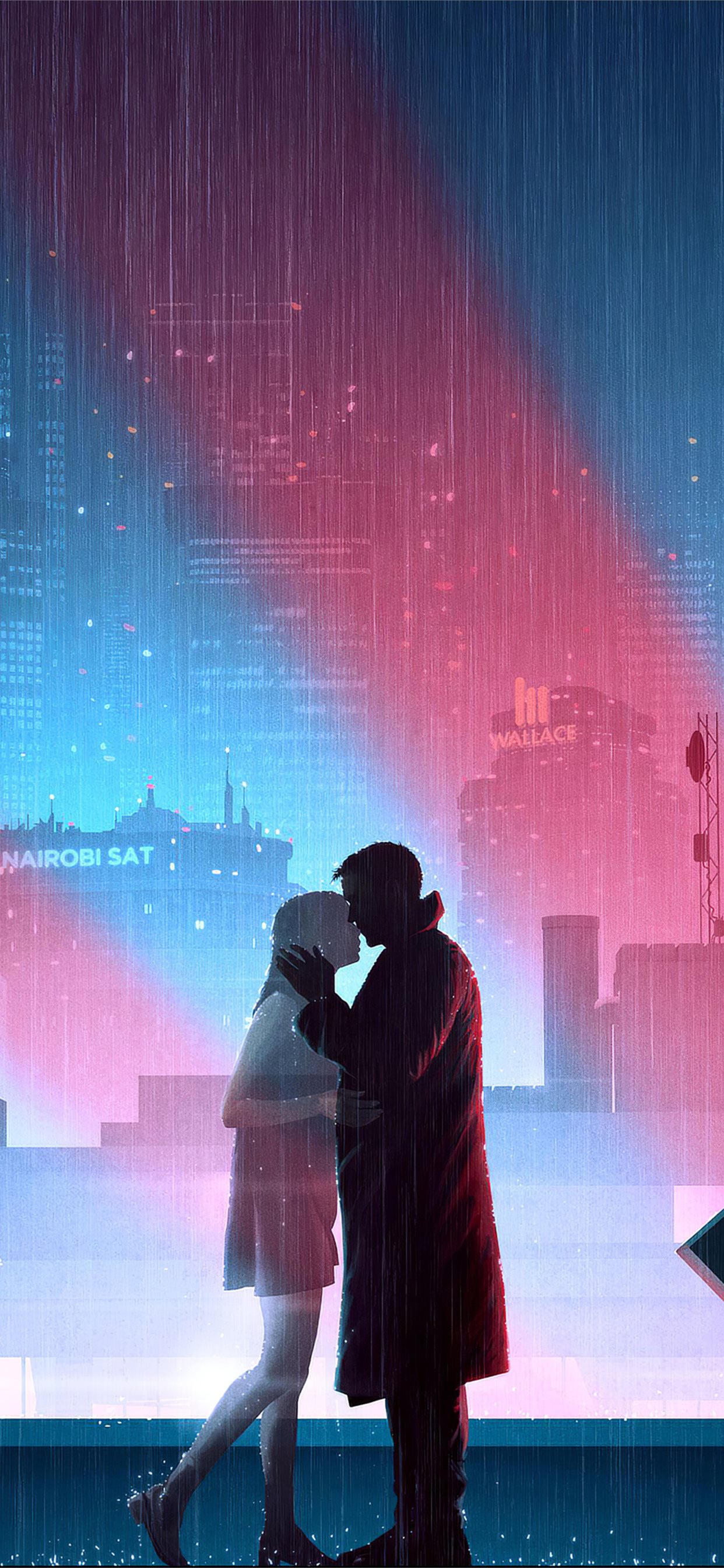 blade runner 2049 love story 4k iPhone X Wallpapers Free Download