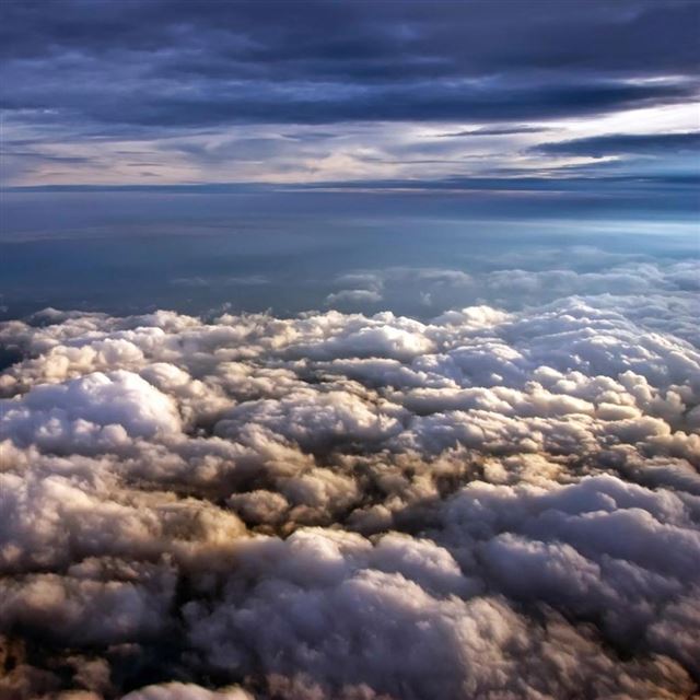 Above The Clouds iPad wallpaper 