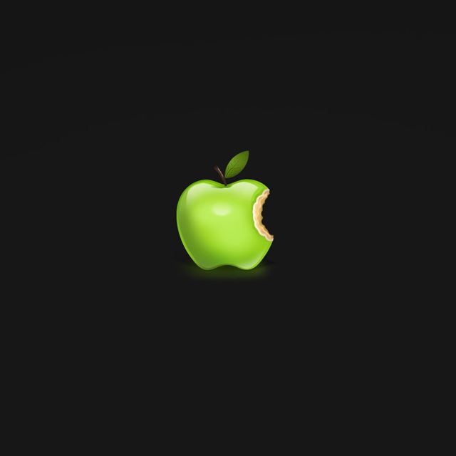 Actual Apple Logo iPad wallpaper 