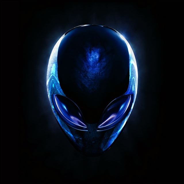 Alien Head iPad wallpaper 