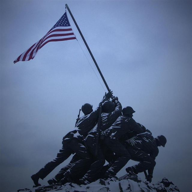 Battle of Iwo Jima iPad wallpaper 
