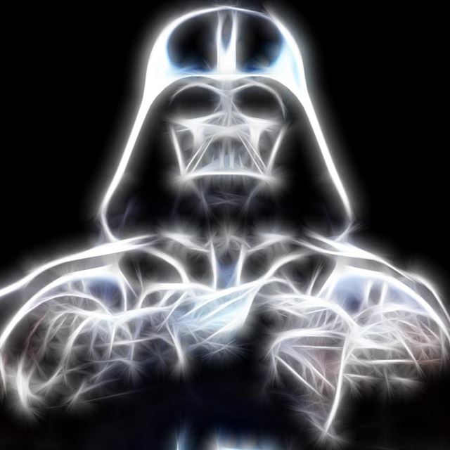 Darth Vader Illustration iPad wallpaper 