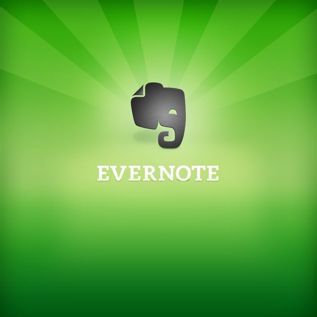 Evernote iPad wallpaper 