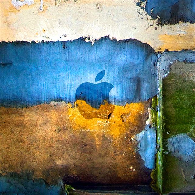 Grunge Apple iPad wallpaper 