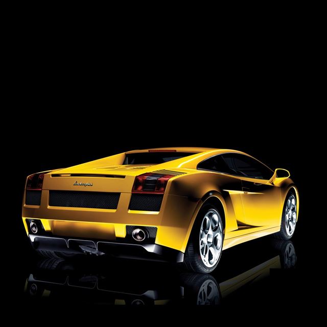 Lamborghini Gallardo iPad wallpaper 