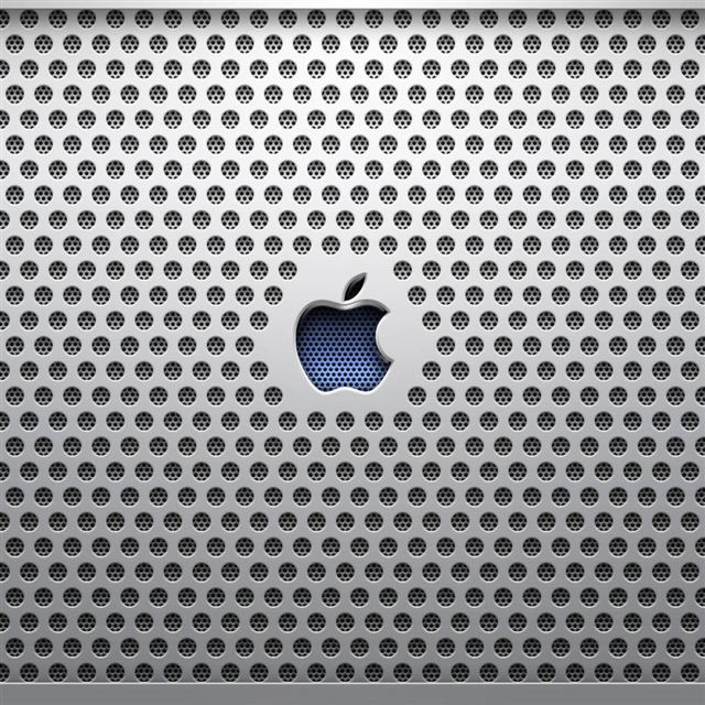 Metal Apple Logo iPad wallpaper 